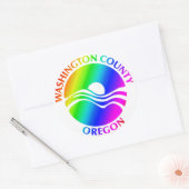 Washington County Pride Sticker - 3 inch (Envelop)
