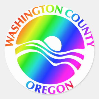 Washington County Pride Stickers - Klein 1,5 inch