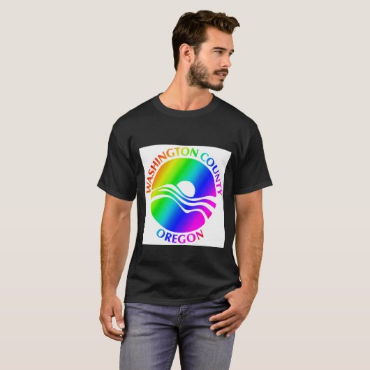 Washington County Pride T-shirt - Kies je kleur (Voorkant volledig)