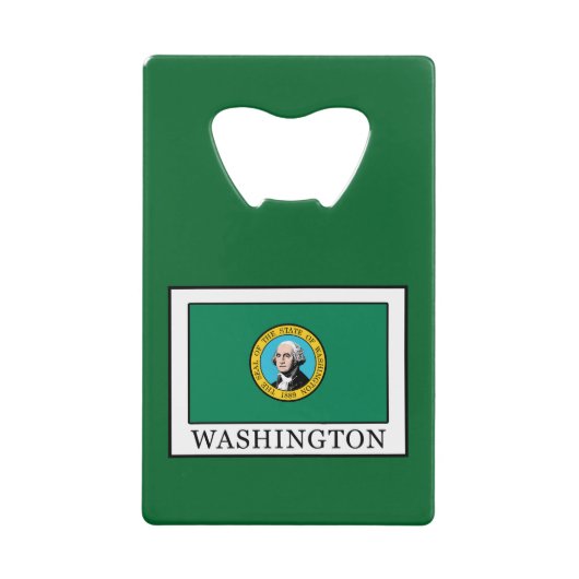 Washington Creditkaart Flessenopener (Voorkant)