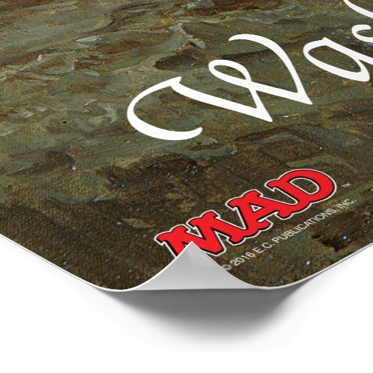 Washington Cross-Dressing the Delaware Poster (Hoek)