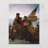 Washington Crossing Delaware Art Briefkaart (Voorkant)