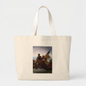 Washington Crossing Delaware Art Grote Tote Bag (Voorkant)