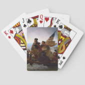 Washington Crossing Delaware Art Speelkaarten (Achterkant)
