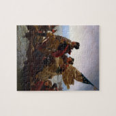 Washington Crossing Delaware Kunst Legpuzzel (Horizontaal)