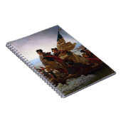 Washington Crossing Delaware Kunst Notitieboek (Rechterzijde)