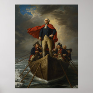 Washington Crossing the Delaware (1776), Verenigde Poster