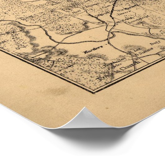 Washington D.C. - 1865 Poster (Hoek)