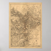 Washington D.C. - 1865 Poster (Voorkant)
