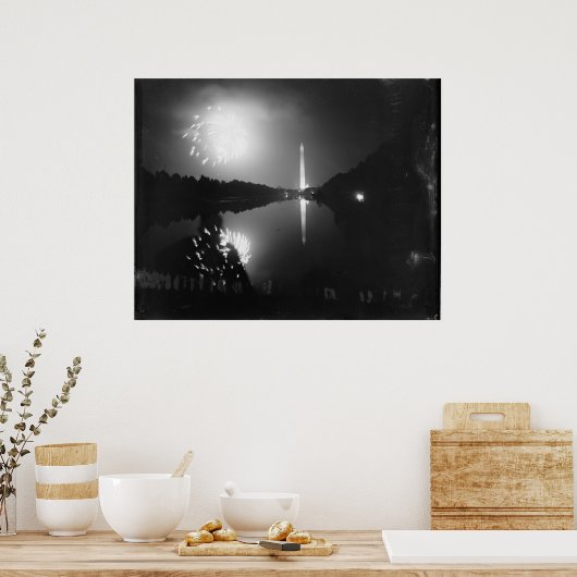 Washington D.C.; 5 juli 1939, Fireworks Poster (Keuken)