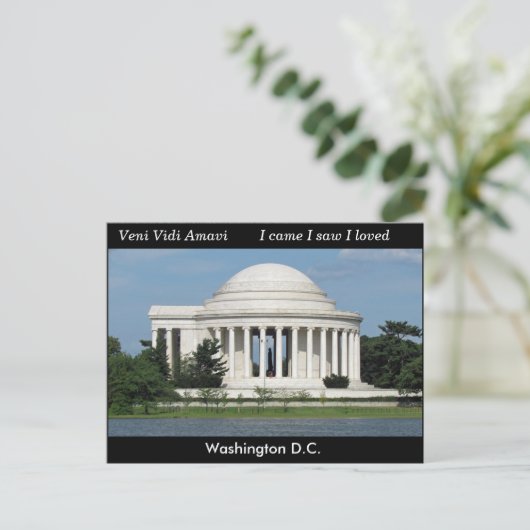 Washington D.C. - ansichtkaart Briefkaart (Staand voorkant)