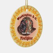 Washington D.C. Brandweerman ornament (Rechts)