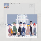 Washington D.C. Briefkaart (Voorkant / Achterkant)