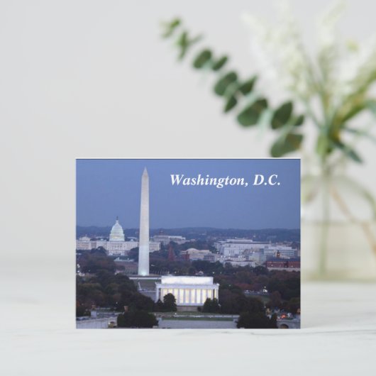 Washington D.C. Briefkaart (Staand voorkant)