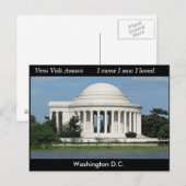 Washington D.C. - briefkaart (Voorkant / Achterkant)