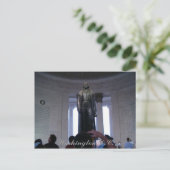 Washington D.C. Briefkaart (Staand voorkant)