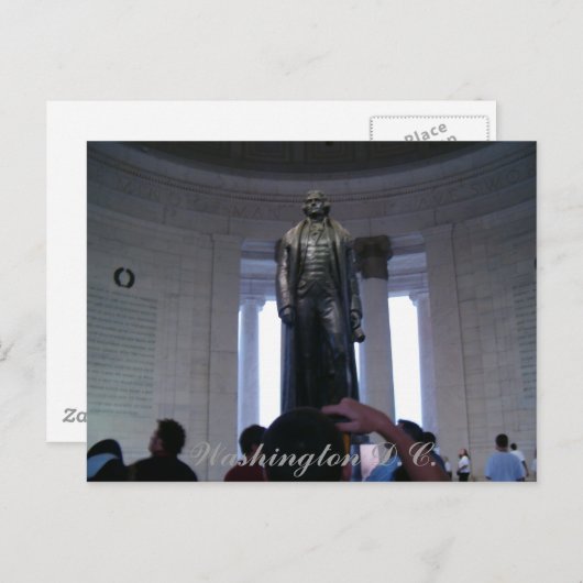 Washington D.C. Briefkaart (Voorkant / Achterkant)