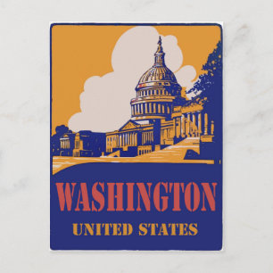 Washington D.C. Briefkaart