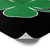 Washington D.c. Cadeau St. Patrick's Day Shamrock Poster (Hoek)