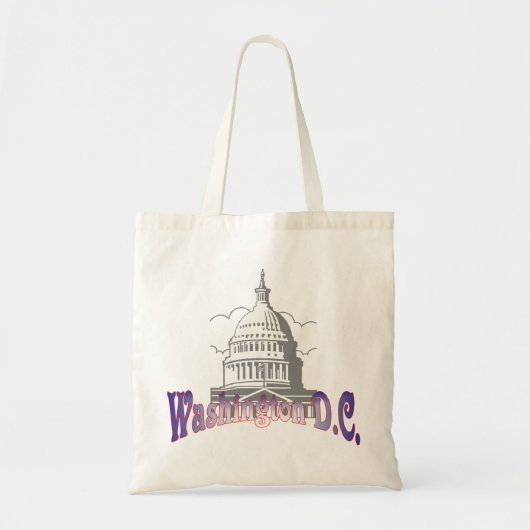Washington D.C. Canvas tas (Voorkant)