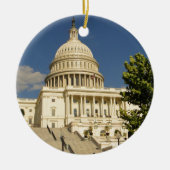 Washington D.C. Capitol Building Keramisch Ornament (Voorkant)