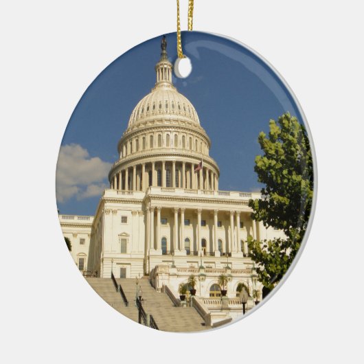 Washington D.C. Capitol Building Keramisch Ornament (Links)