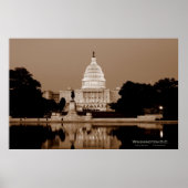 Washington D.C. - Capitol Poster (Voorkant)