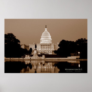 Washington D.C. - Capitol Poster
