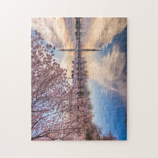 Washington D.C Cherry Blossom Legpuzzel (Verticaal)
