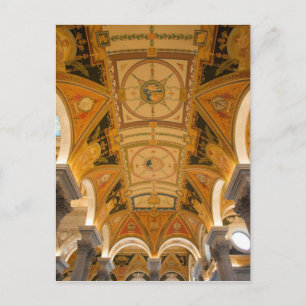WASHINGTON, D.C. DE V.S. Plafond van eerste Briefkaart