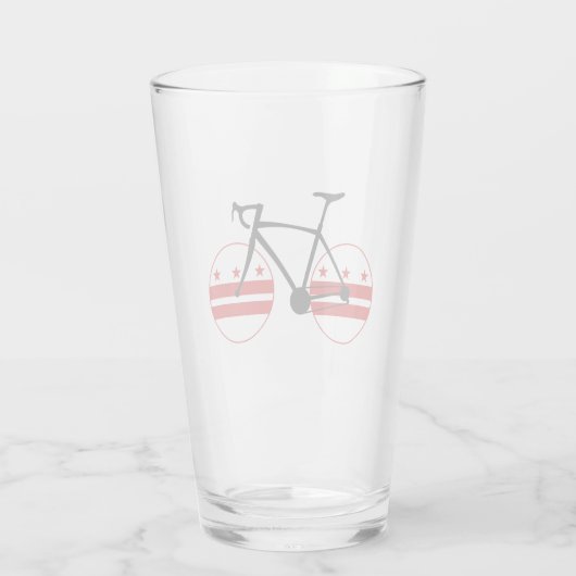 Washington D.C. Flag Cycling Glas (Achterkant)