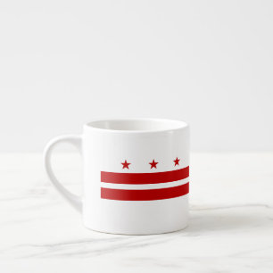Washington D.C. Flag Espresso Kop