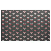 Washington D.C. Flag Hearts Stof (Fat Quarter)