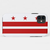 Washington D.C. Flag iPhone 5 Hoesje (Achterkant (horizontaal))