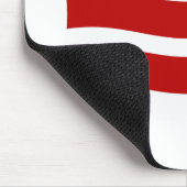 Washington D.C. Flag Mousepad Muismat (Hoek)