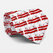 Washington D.C. Flag Stropdas (Opgerold)