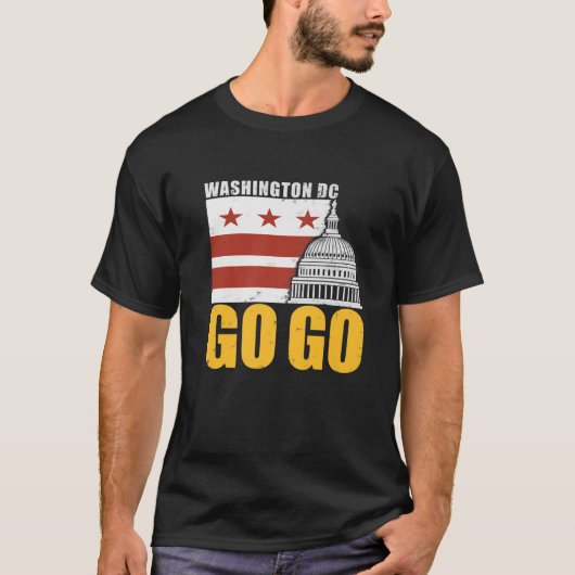 Washington D.C Go T-shirt (Voorkant)
