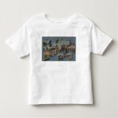 Washington D. C. - Grote letterscènes Kinder Shirts (Voorkant)