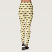 Washington D.C. Half-roke Sausage Chili Hot Dog Leggings (Achterkant)