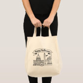 Washington, D.C., Halloween Tote Bag (Voorkant (product))