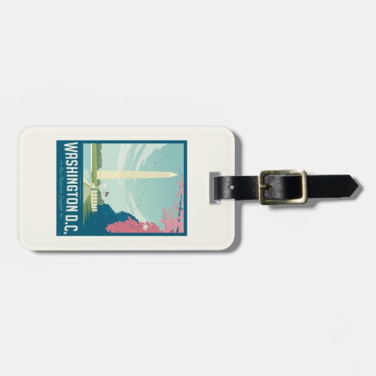 Washington D.C. - Hoofdstad van onze natie Bagagelabel (Voorkant horizontaal)