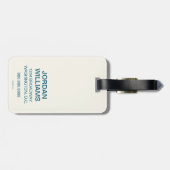 Washington D.C. - Hoofdstad van onze natie Bagagelabel (Achterkant horizontaal)