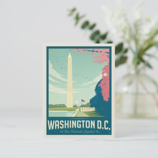 Washington D.C. - Hoofdstad van onze natie Briefkaart (Staand voorkant)