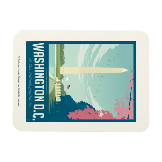 Washington D.C. - Hoofdstad van onze natie Magneet (Horizontaal)
