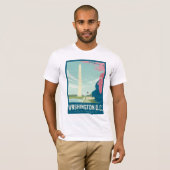 Washington D.C. - Hoofdstad van onze natie T-shirt (Voorkant volledig)