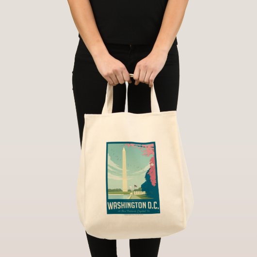 Washington D.C. - Hoofdstad van onze natie Tote Bag (Voorkant (product))