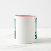 Washington D.C. - Hoofdstad van onze natie Tweekleurige Koffiemok (Center)