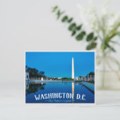Washington D.C. - Hoofdstad van onze natie Uitnodiging Briefkaart (Staand voorkant)
