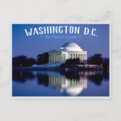 Washington D.C. - Hoofdstad van onze natie Uitnodiging Briefkaart (Voorkant)