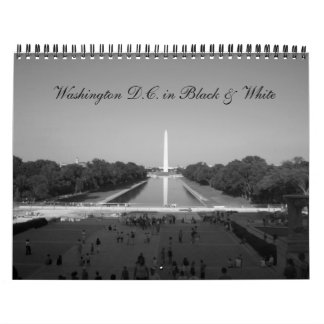 Washington D.C. in zwart-wit Kalender